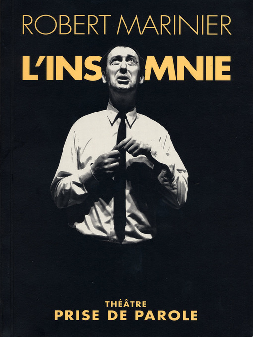 Title details for Insomnie by Robert Marinier - Available